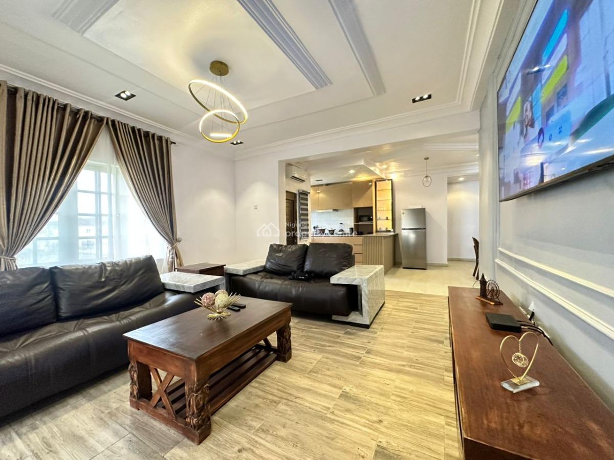 Luxury Furnished 3bedroom Serviced 24/7 Light, Carlton Gate Estate Chevron Drive, Lekki, Lagos, Flat / Apartment for Rent