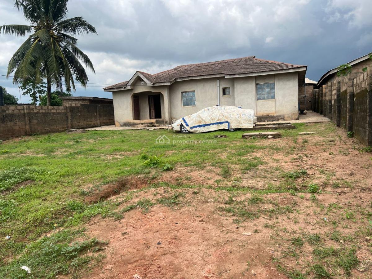a Bungalow of 1no 2-bedroom Flat and 1 No Miniflat, Arepo, Through Surveyor Bus Stop Ogba Ayo, Ijoko, Ogun, Detached Bungalow for Sale