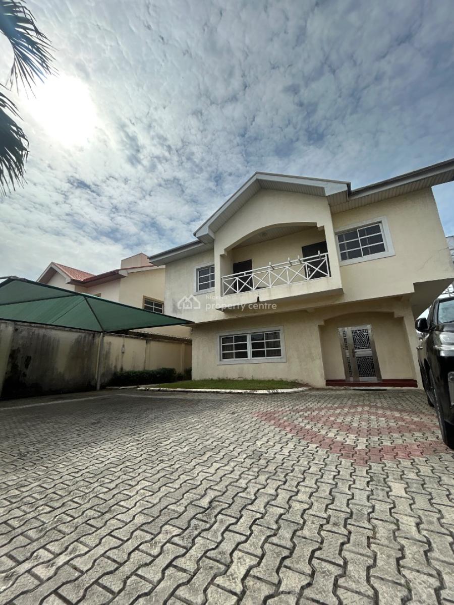 Direct 5 Bedroom Detached Duplex with 2 Room Bq, Parkview, Ikoyi, Lagos, Detached Duplex for Rent