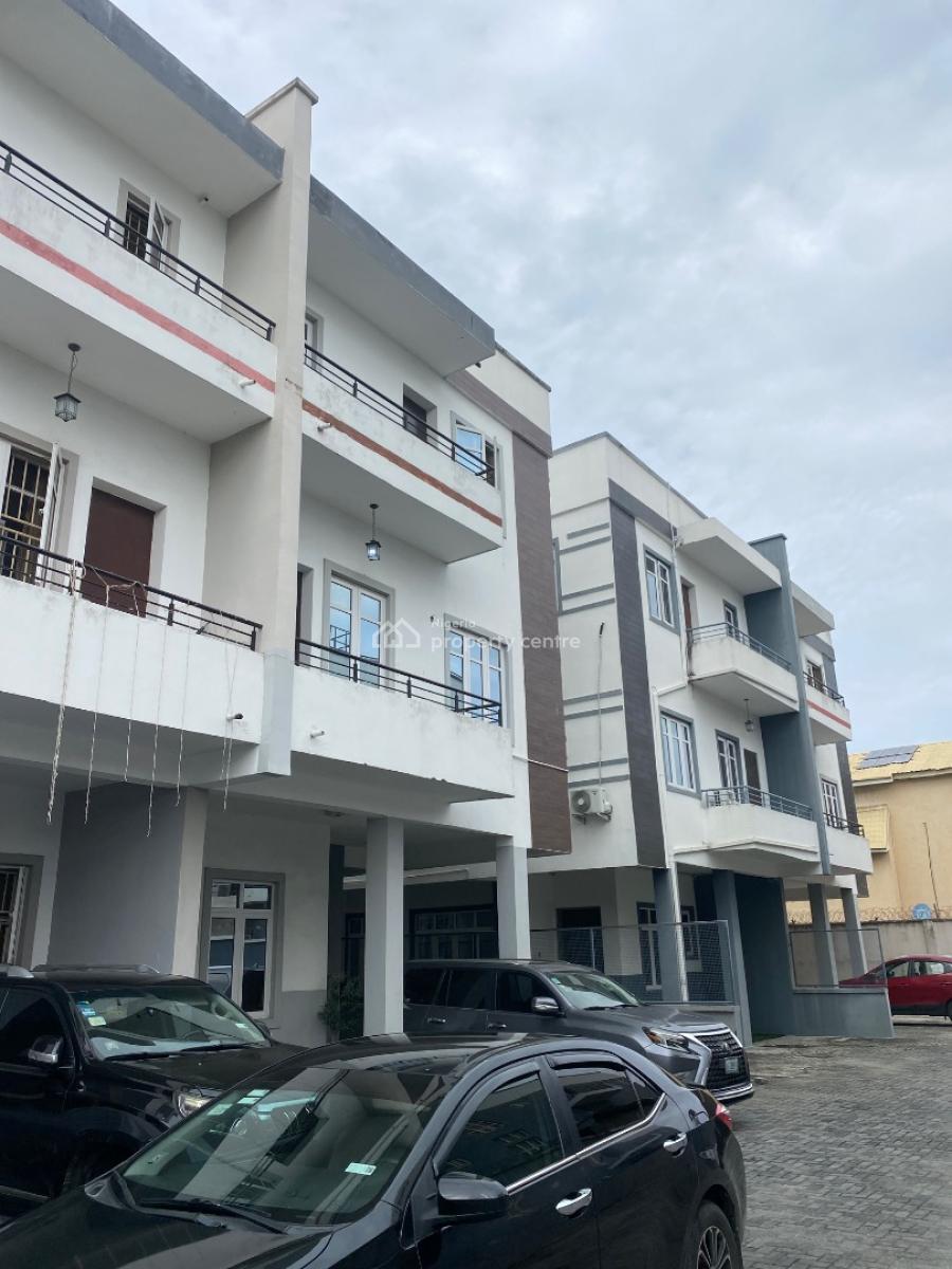 Beautiful 3 Bedroom Maisonatte and a Room Bq, Oniru Vi Inside an Estate , Well Secured Environment, Oniru, Victoria Island (vi), Lagos, House for Rent