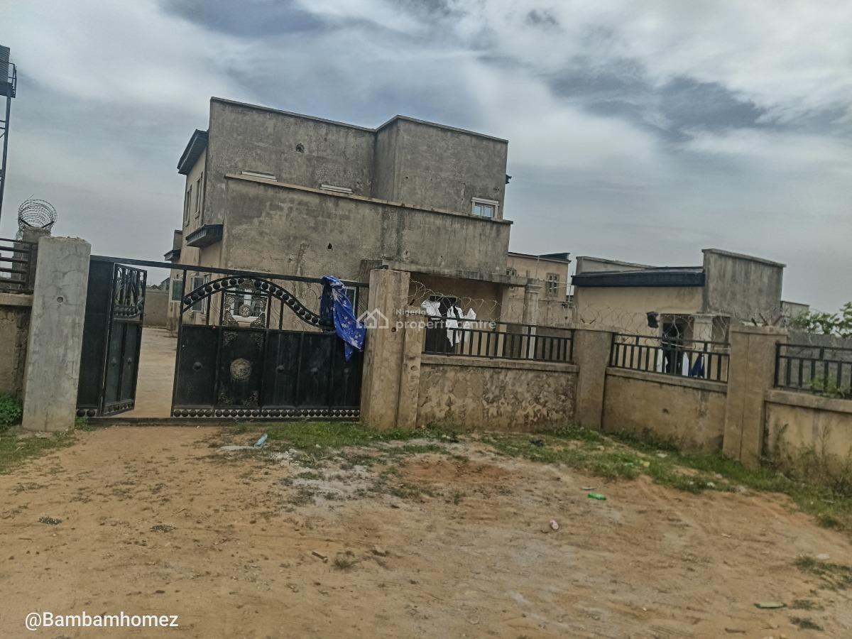 Massive 4 Bedrooms Detached Duplex + Bq, By Sheretti/sunny Vale Estate, Pyakasa, Lugbe District, Abuja, Detached Duplex for Sale