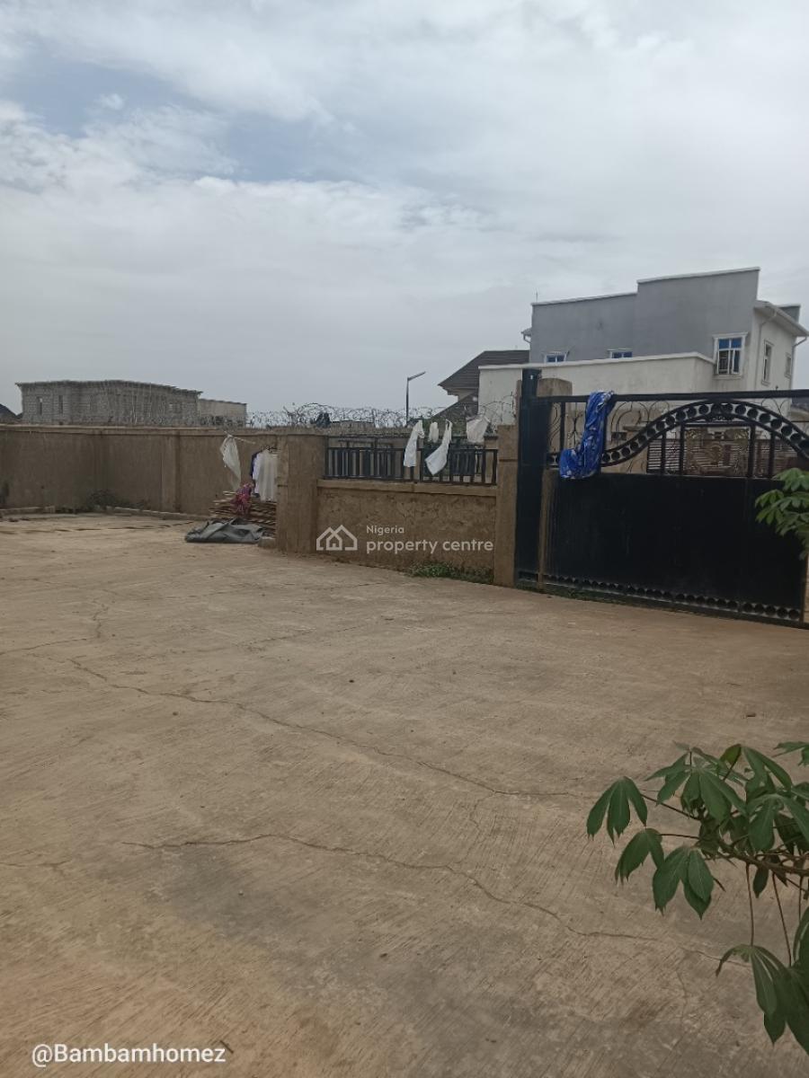 Massive 4 Bedrooms Detached Duplex + Bq, By Sheretti/sunny Vale Estate, Pyakasa, Lugbe District, Abuja, Detached Duplex for Sale