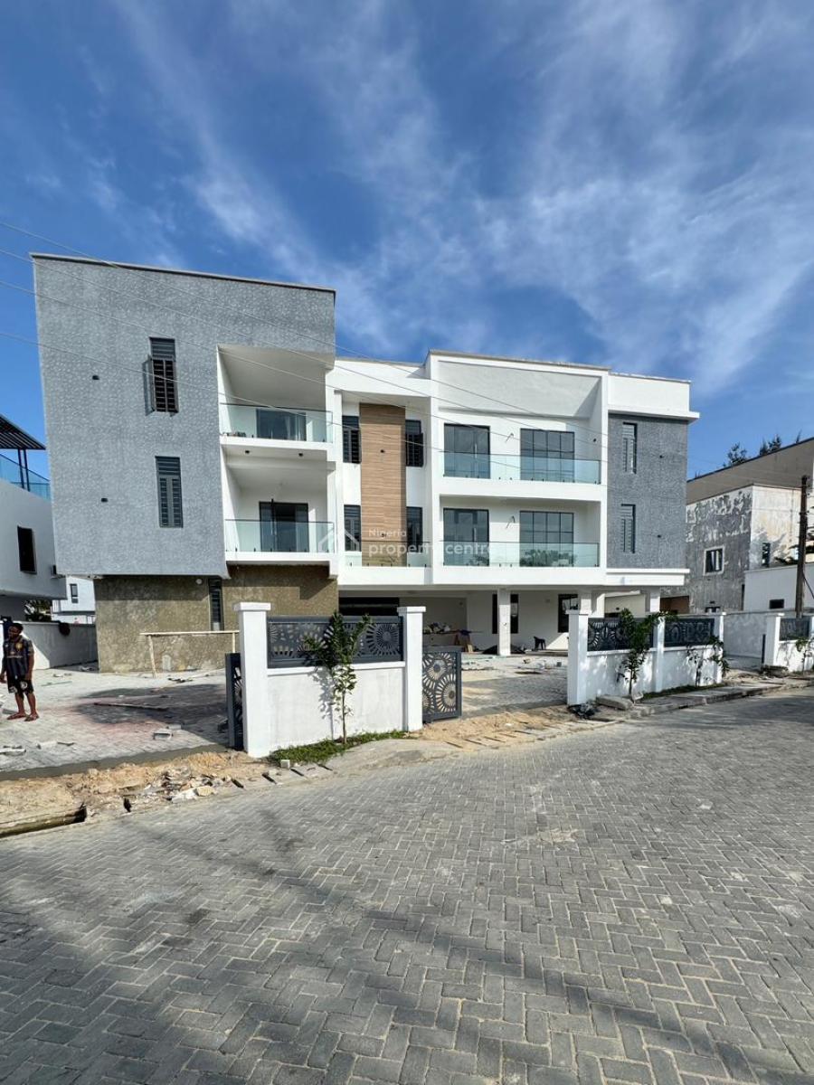 2 Bedroom Apartment with Swimming Pool and Bq, Osapa, Lekki, Lagos, Block of Flats for Sale