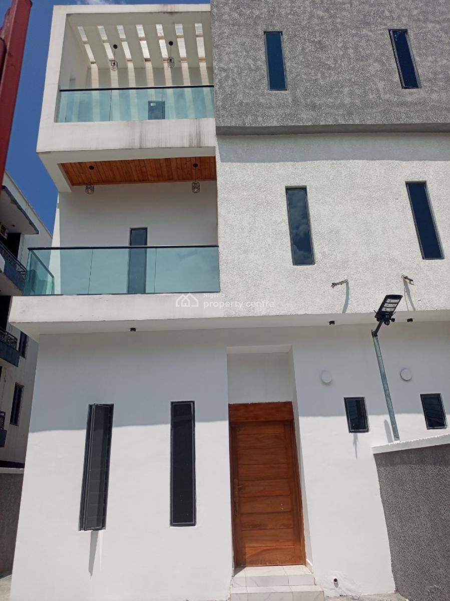 Brand New 4bedroom Duplex Serene Area, Interlocked Street, Ologolo, Lekki, Lagos, Semi-detached Duplex for Rent