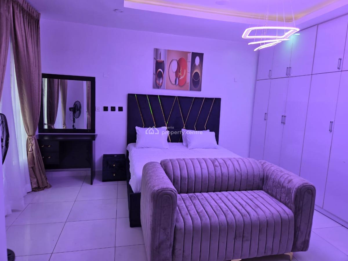 Luxurious Fully Furnished 4-bedroom Terrace Duplex, Royal View Estate, Ikota, Lekki, Lagos, Terraced Duplex Short Let