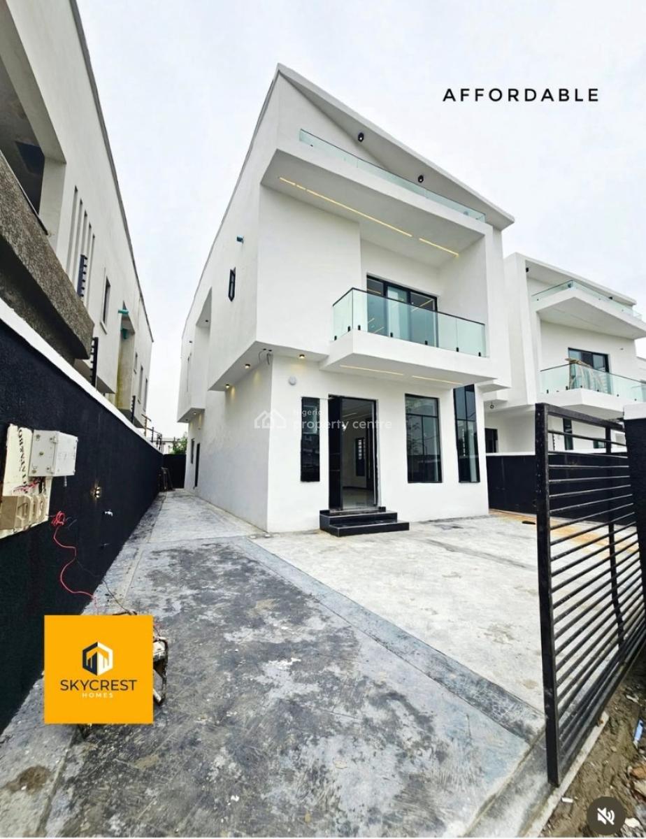 Newly Built and Exquisitely Finished 4 Bedroom Detached House with Bq, Sunshine Estate By Dkk Bustop, Sangotedo, Ajah, Lagos, Detached Duplex for Sale