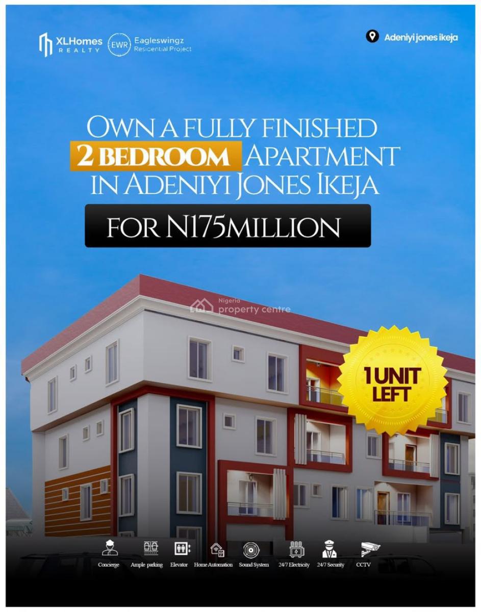 Own a Home Just 10 Minutes to The International Airport, Perfect for Investment Or Even Personal Residence, Adeniyi Jones, Ikeja, Lagos, Flat / Apartment for Sale