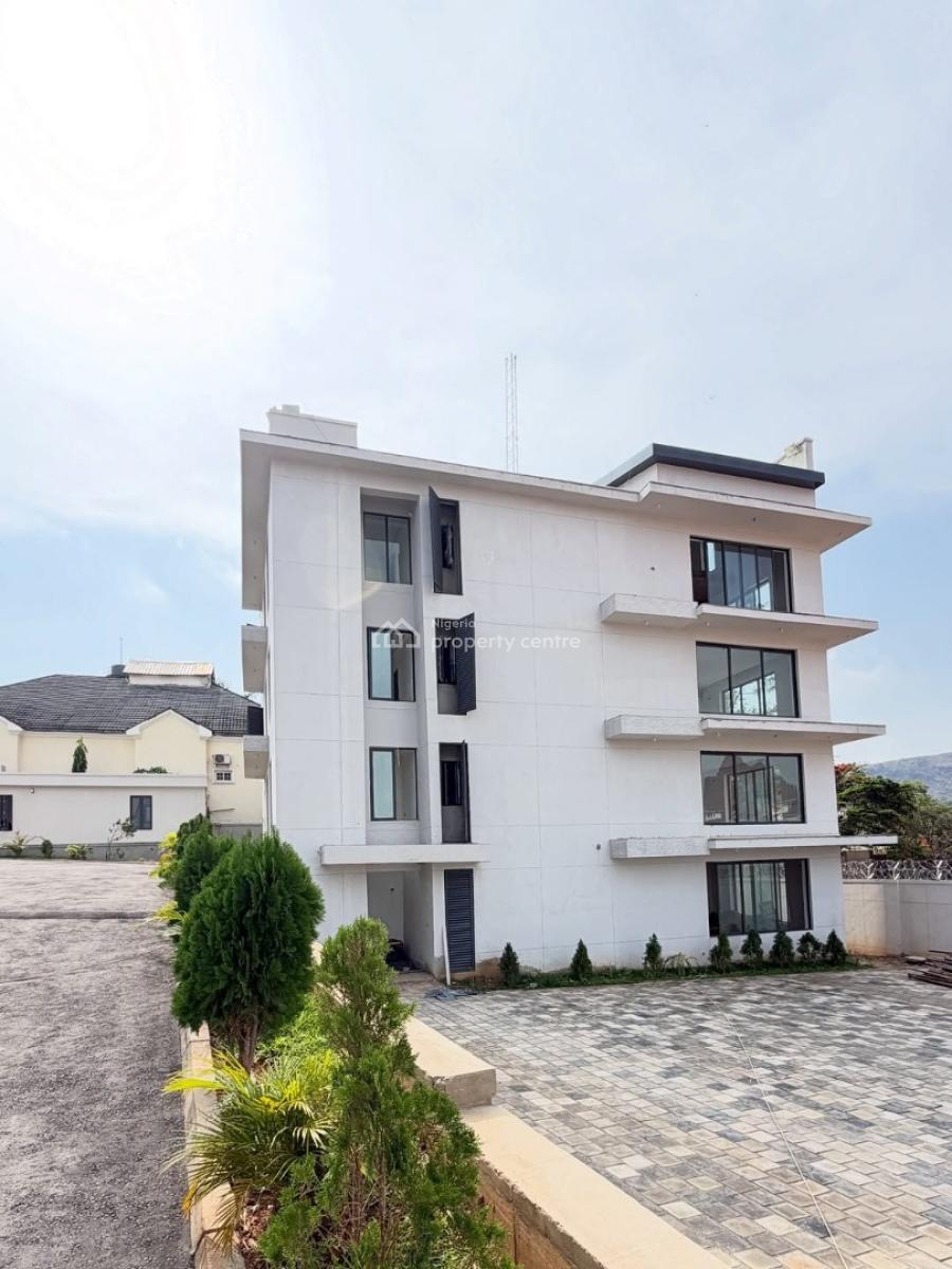 Brown New 3 Bedroom Apartment with Bq, Serene Environment, Maitama District, Abuja, House for Sale