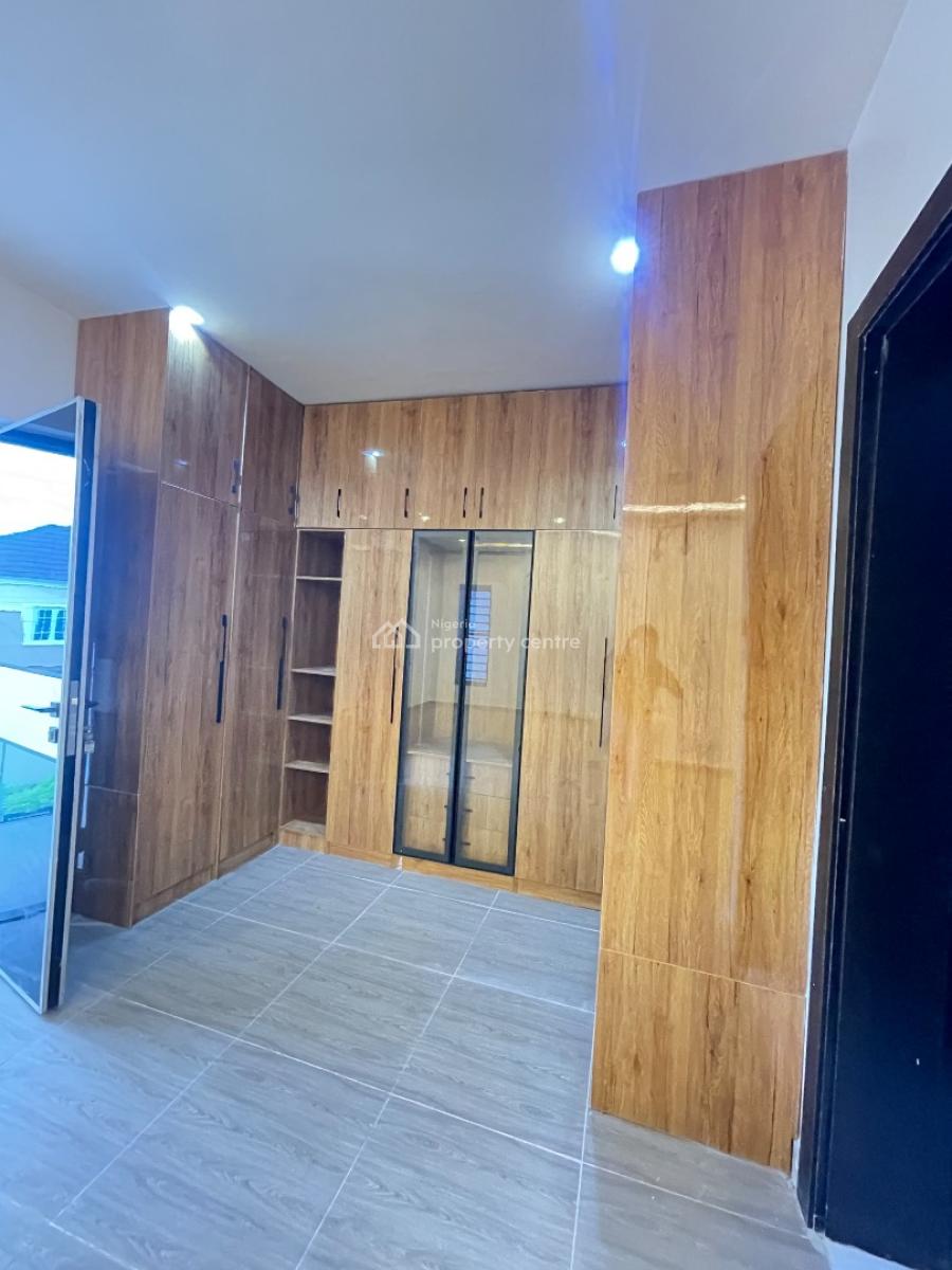 Luxury Smart 4 Bedroom Duplex with Bq and Inbuilt Speakers Etc, Located Inside an Estate,clean Road,secured Estate,good Drainage, Sangotedo, Ajah, Lagos, Detached Duplex for Rent