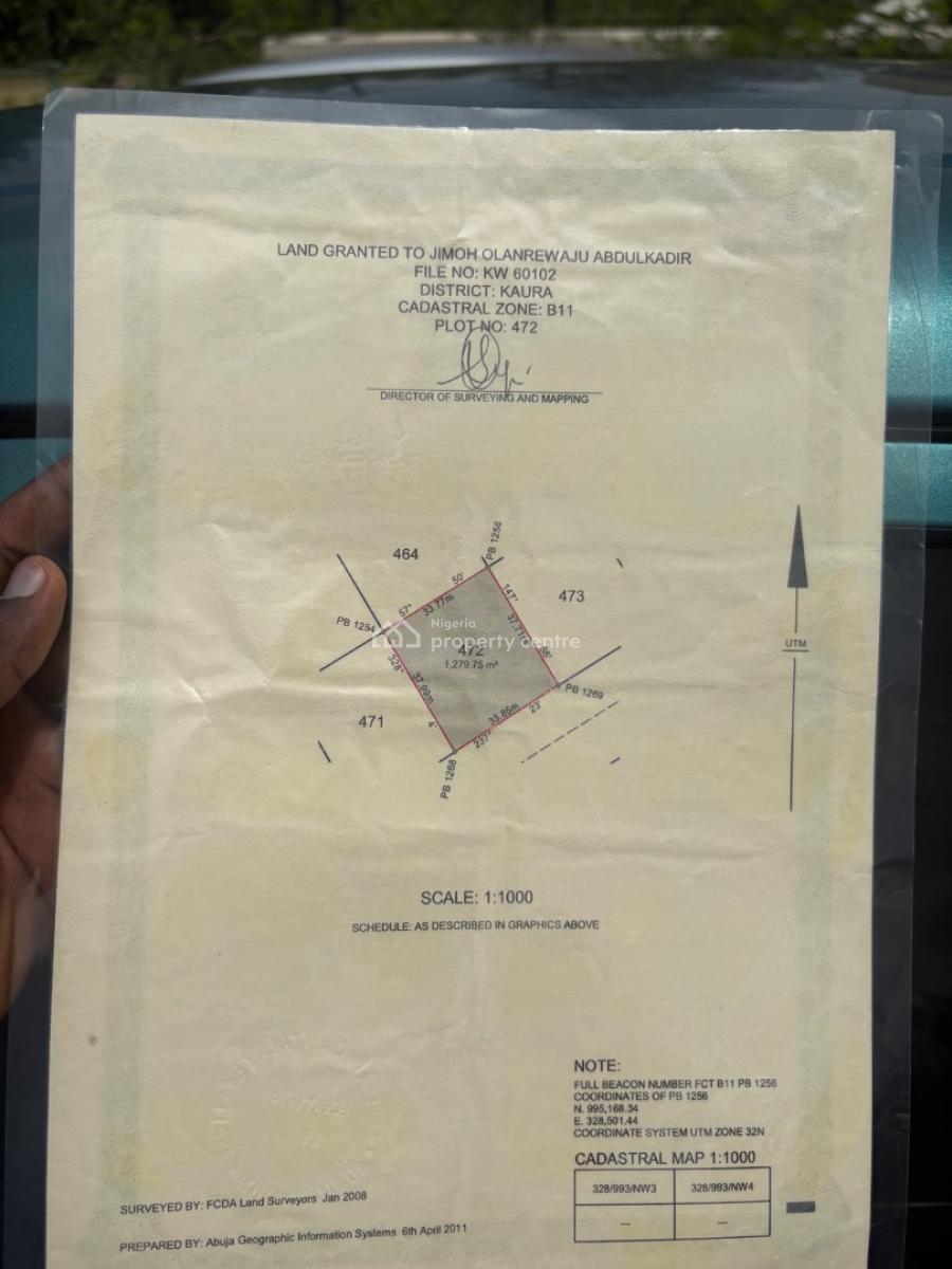Residential Plot, Kaura District, Kaura, Abuja, Residential Land for Sale