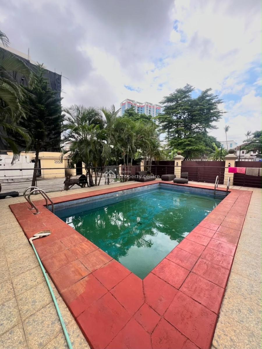 Elegant 4-bedroom Terrace with Bq & Swimming Pool, Banana Island, Ikoyi, Lagos, Terraced Duplex for Rent