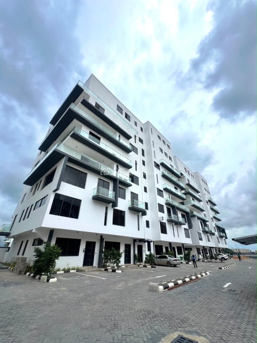 Elegant 4-bedroom Maisonette with Bq & Waterside Pool, Ikoyi, Lagos, Flat / Apartment for Rent