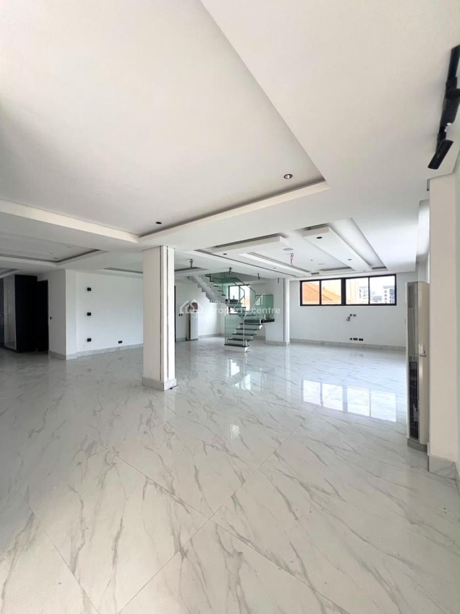 Elegant 4-bedroom Maisonette with Bq & Waterside Pool, Ikoyi, Lagos, Flat / Apartment for Rent