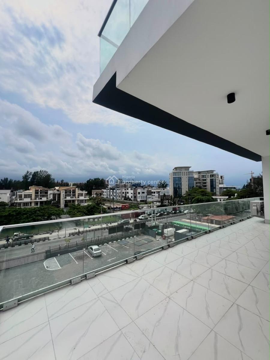 Elegant 4-bedroom Maisonette with Bq & Waterside Pool, Ikoyi, Lagos, Flat / Apartment for Rent