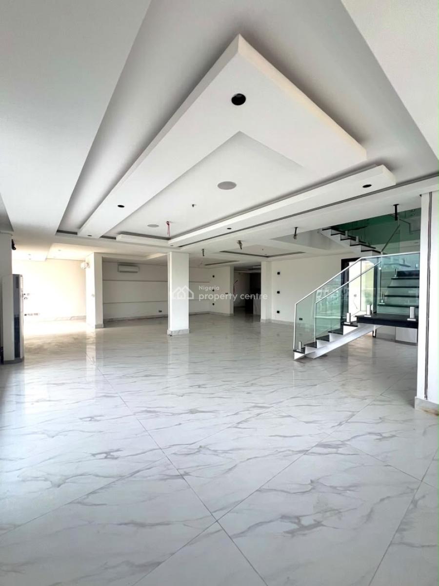 Elegant 4-bedroom Maisonette with Bq & Waterside Pool, Ikoyi, Lagos, Flat / Apartment for Rent