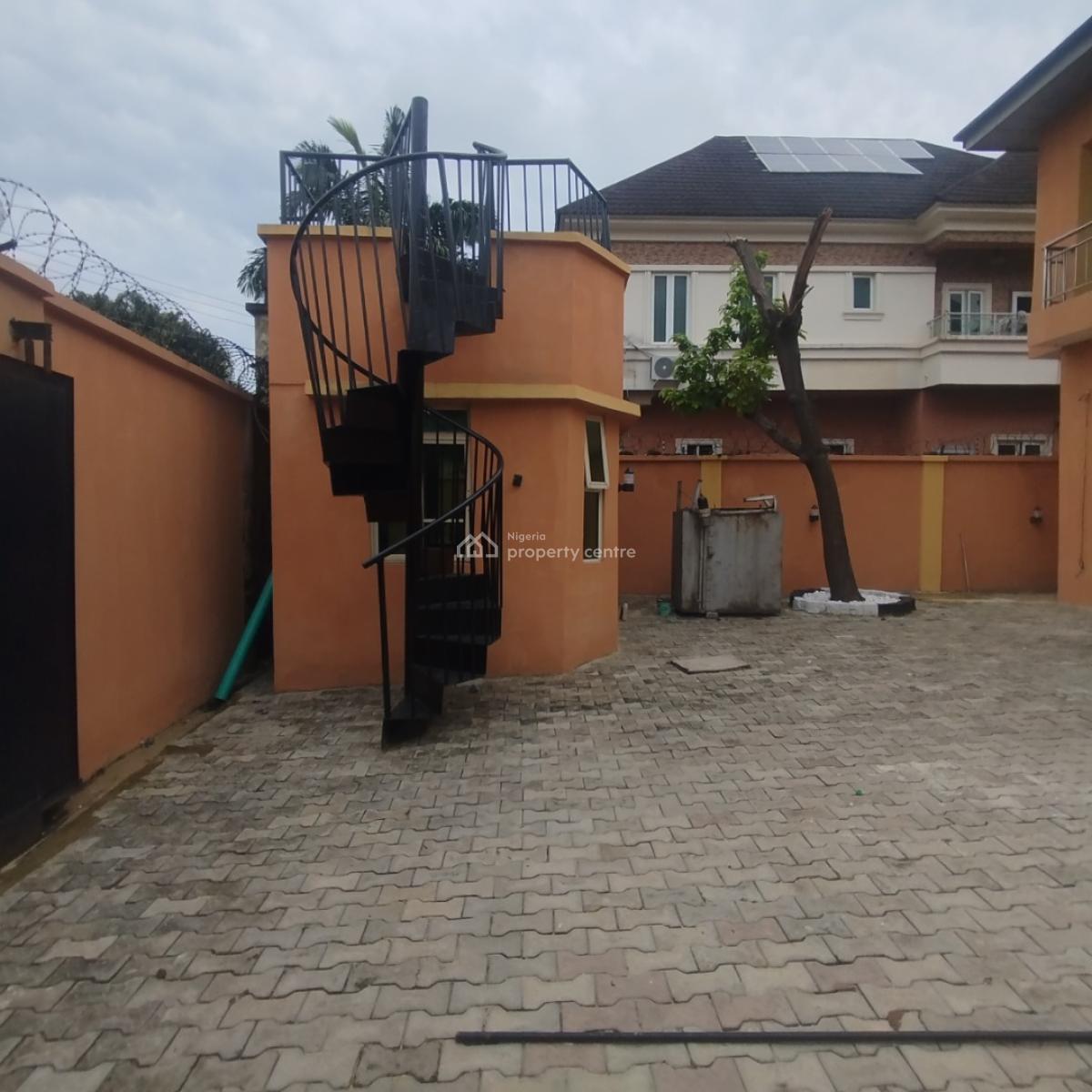 Nice 5 Bedroom Fully Detached Duplex with Bq, Ikota Villa, Ikota, Lekki, Lagos, Detached Duplex for Rent