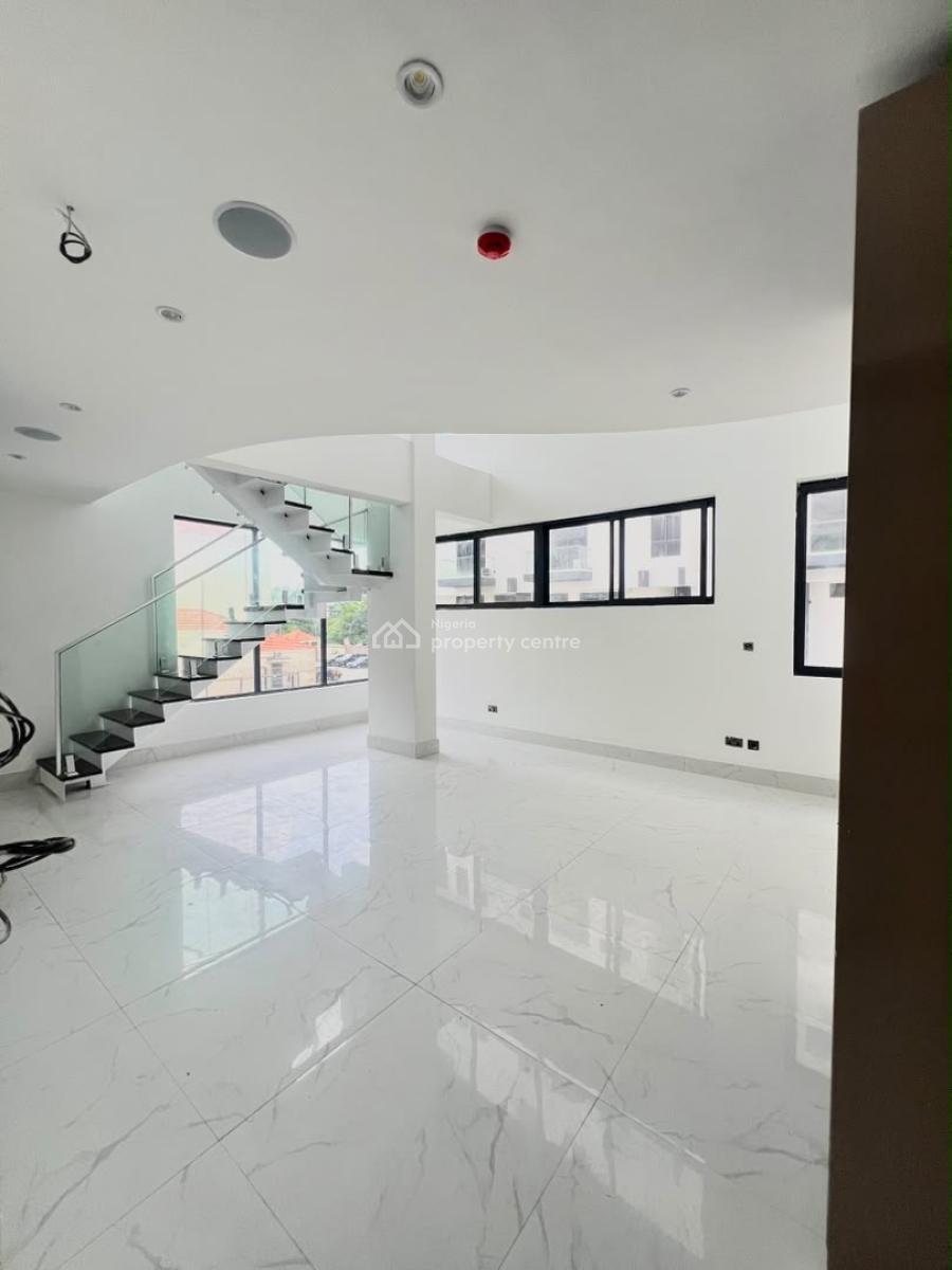 Luxury 4-bedroom Terrace Maisonette with Bq & Waterside Pool, Ikoyi, Lagos, Terraced Duplex for Rent