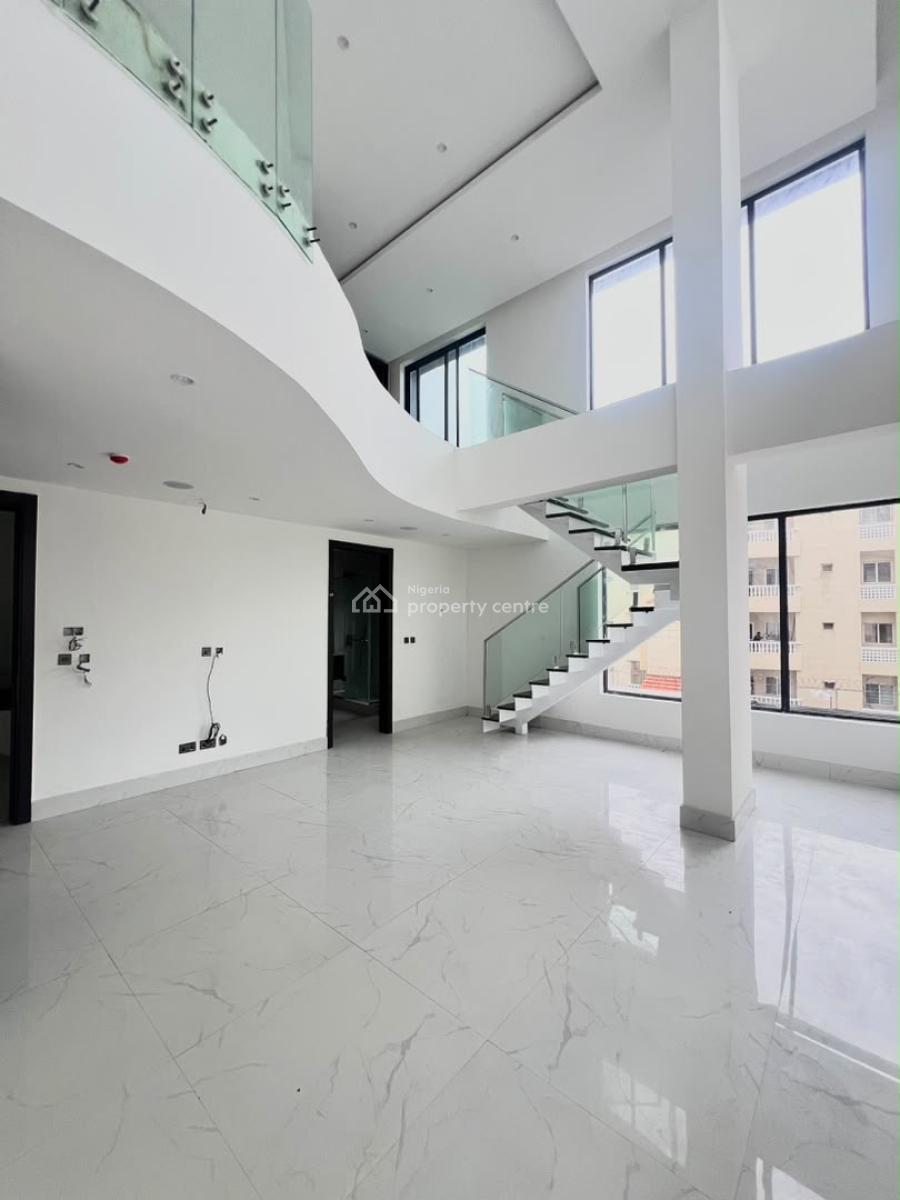 Luxury 4-bedroom Terrace Maisonette with Bq & Waterside Pool, Ikoyi, Lagos, Terraced Duplex for Rent