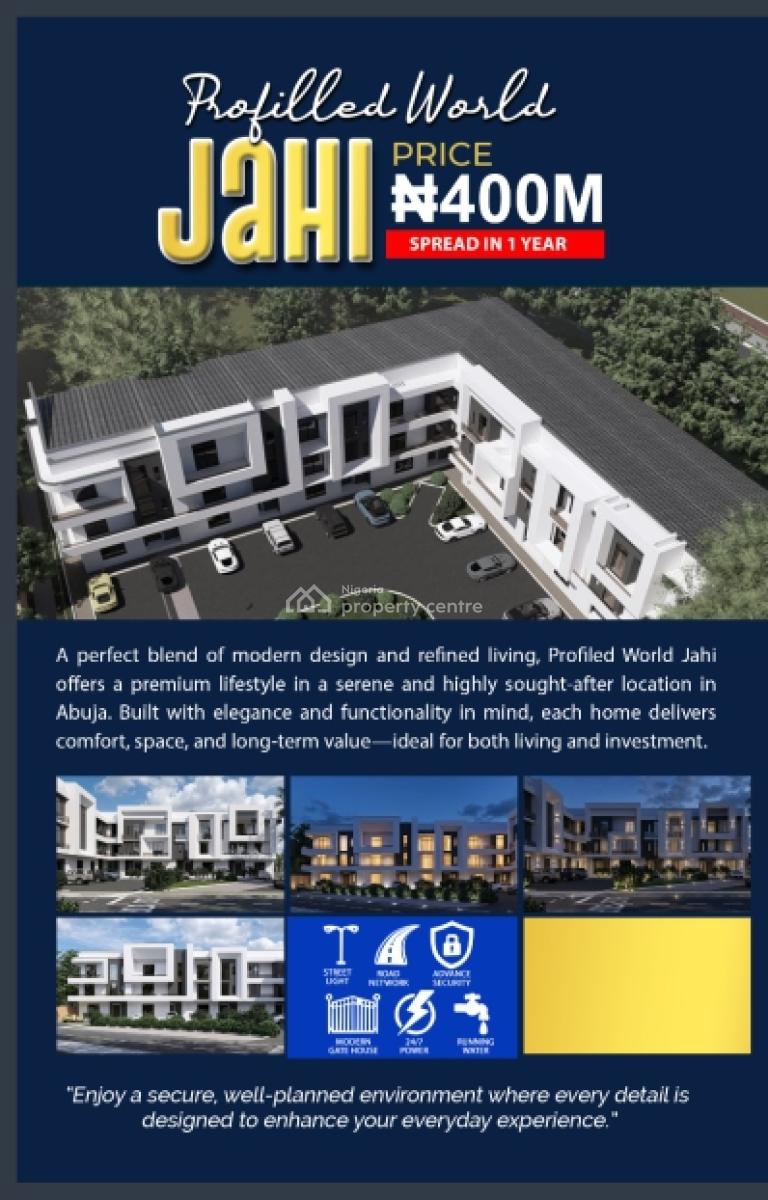 Estate Plot and Sizes, Jahi, Abuja, Residential Land for Sale