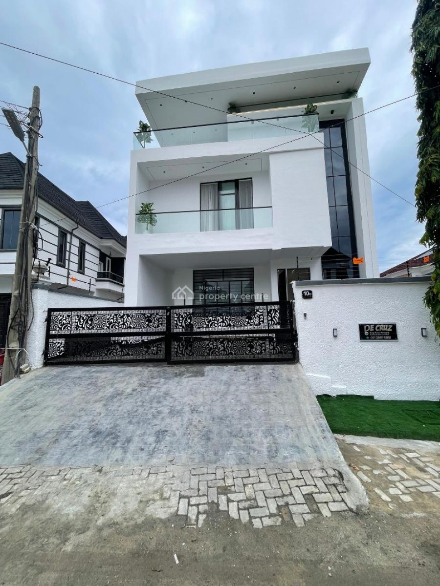 Contemporary 5bedroom  Fully Detached Duplex with Swimming Pool, Ikota, Lekki, Lagos, Detached Duplex for Sale