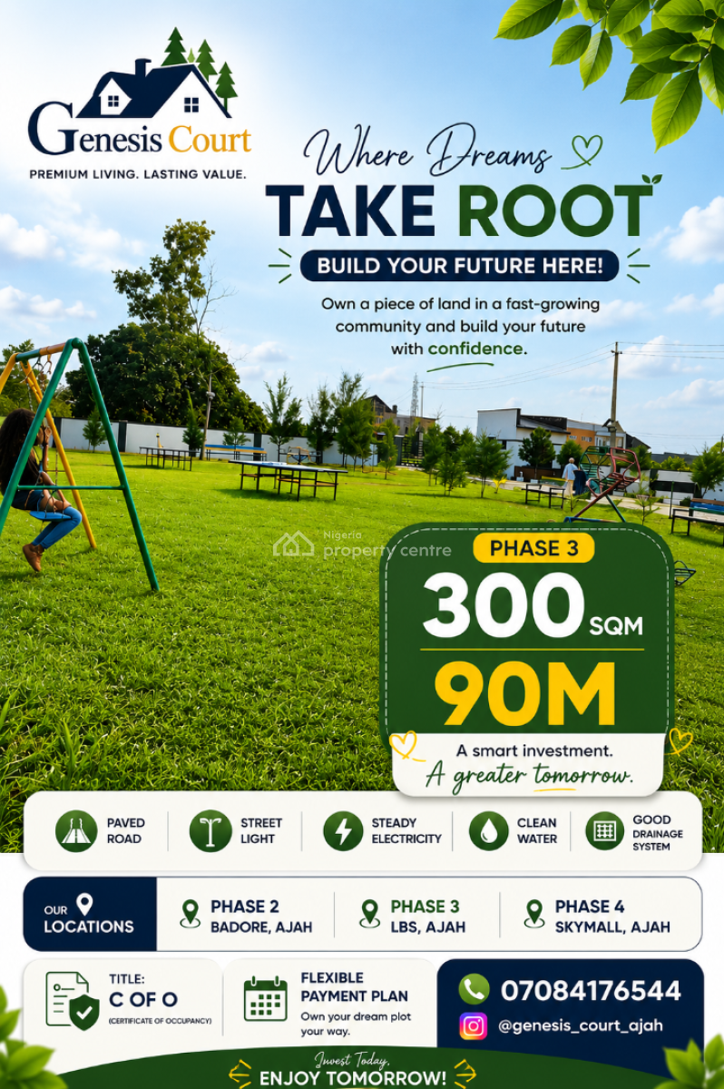 600sqm Land in Monastery Road,  Sangotedo, Monastery Road, Sangotedo, Sangotedo, Ajah, Lagos, Mixed-use Land for Sale