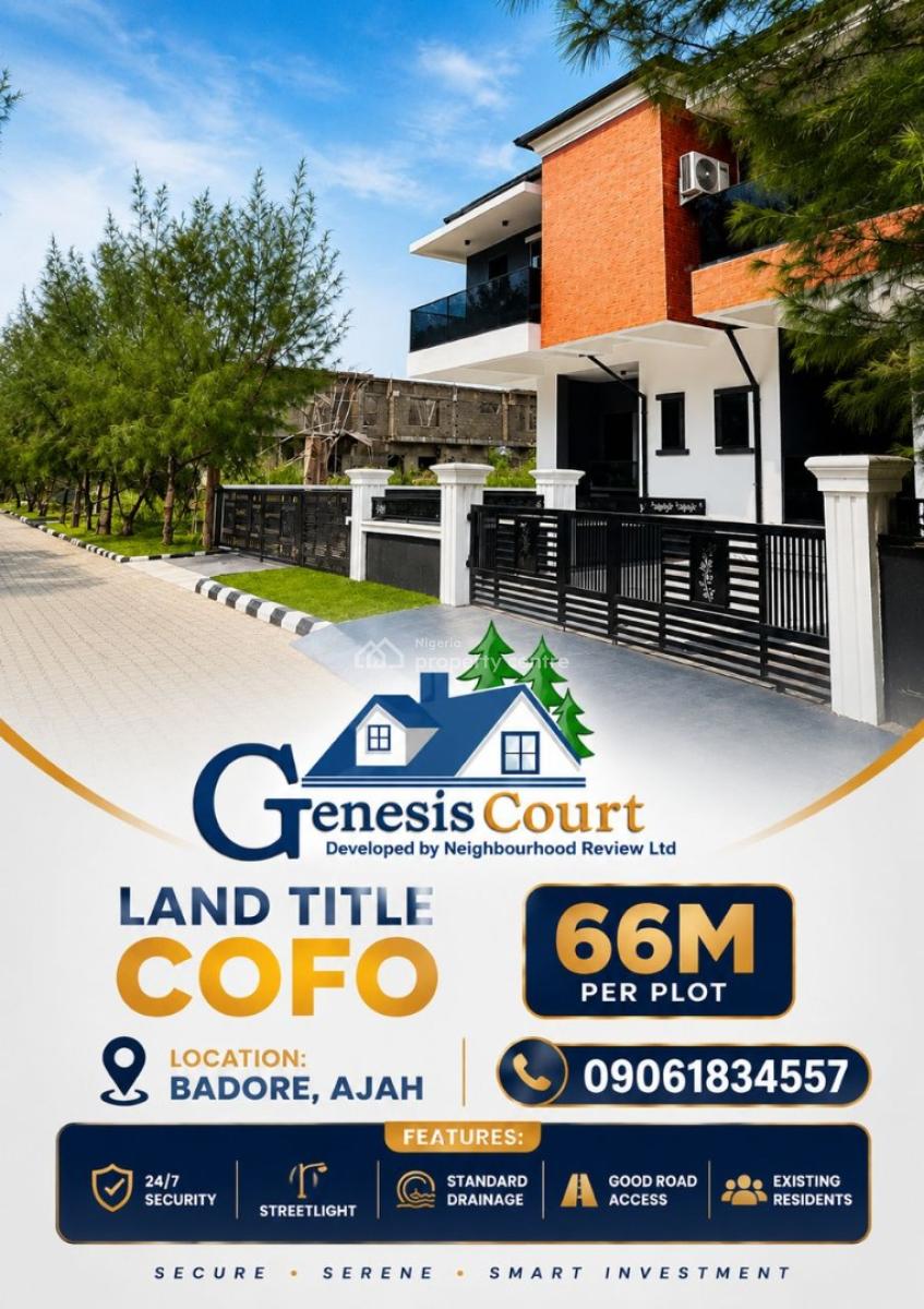 600sqm Land in Monastery Road,  Sangotedo, Monastery Road, Sangotedo, Sangotedo, Ajah, Lagos, Mixed-use Land for Sale
