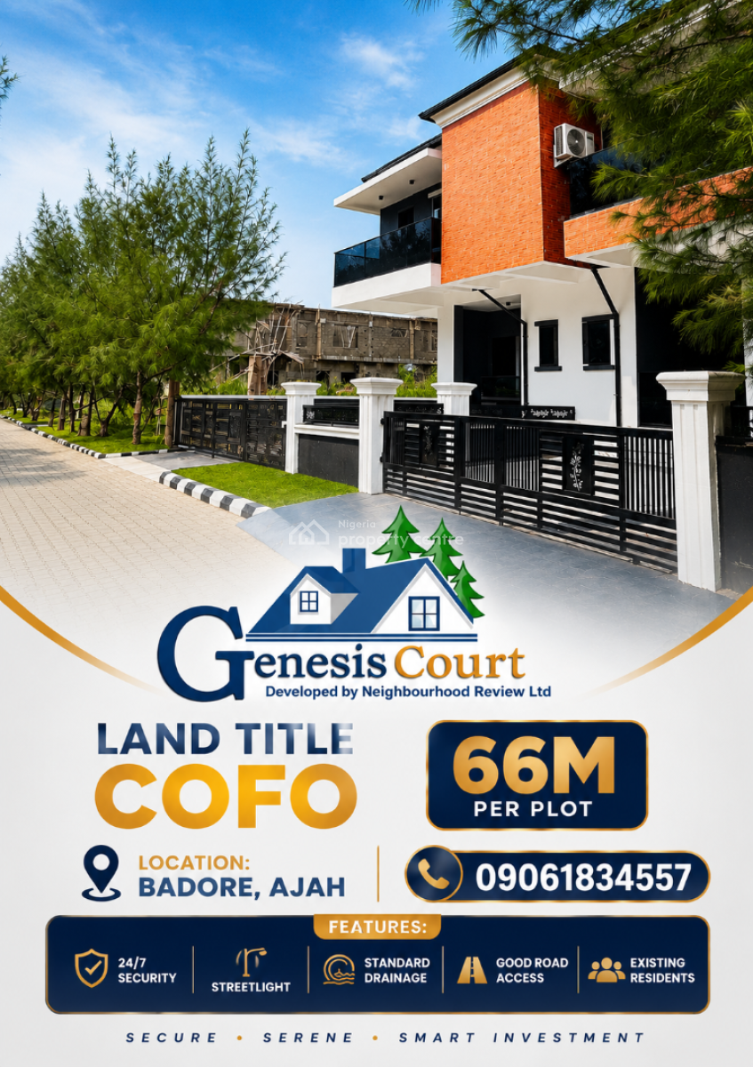 600sqm Land in Monastery Road,  Sangotedo, Monastery Road, Sangotedo, Sangotedo, Ajah, Lagos, Mixed-use Land for Sale