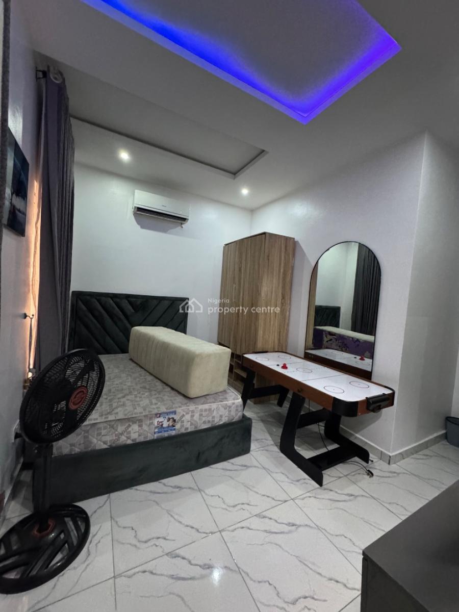 Fully Furnished Self Contain, Friends Colony By Osapa, Agungi, Lekki, Lagos, Self Contain (single Rooms) for Rent