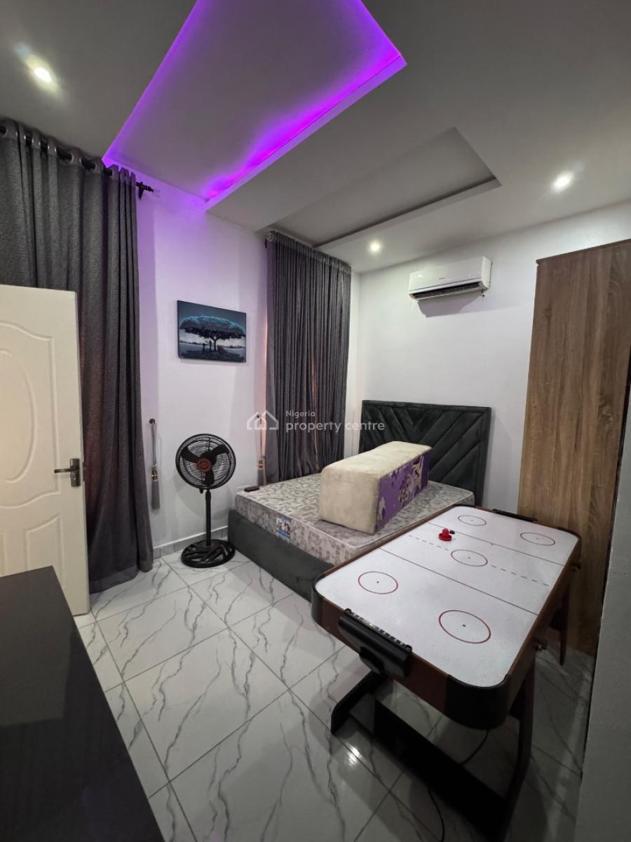 Fully Furnished Self Contain, Friends Colony By Osapa, Agungi, Lekki, Lagos, Self Contain (single Rooms) for Rent