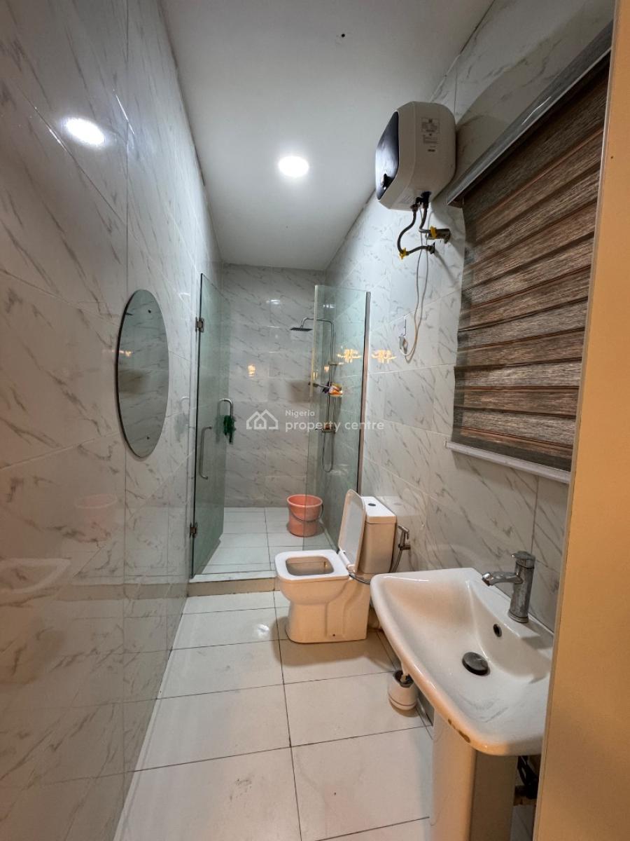 Furnished Self Contain Masters + Mini Space & Balcony, By Friends Colony, Agungi, Lekki, Lagos, Self Contain (single Rooms) for Rent
