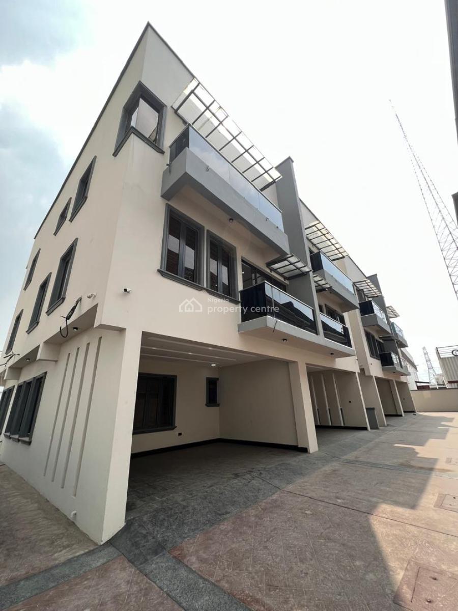 4 Bedroom Semi Detached Duplex with Full Boys Quarters with Kitchenet, Ikate, Lekki, Lagos, Semi-detached Duplex for Sale