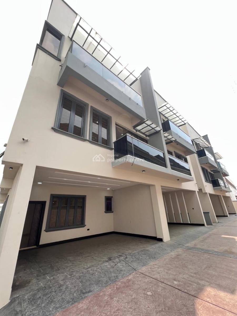 4 Bedroom Semi Detached Duplex with Full Boys Quarters with Kitchenet, Ikate, Lekki, Lagos, Semi-detached Duplex for Sale