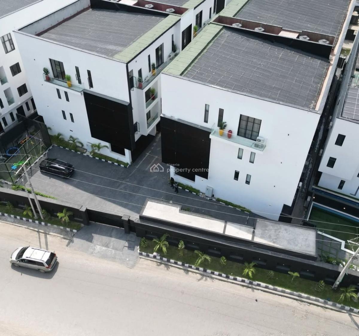 4 Bedroom Terrace Duplex with Bq, Swimming Pool and Gym, Ikate, Lekki, Lagos, Terraced Duplex for Sale