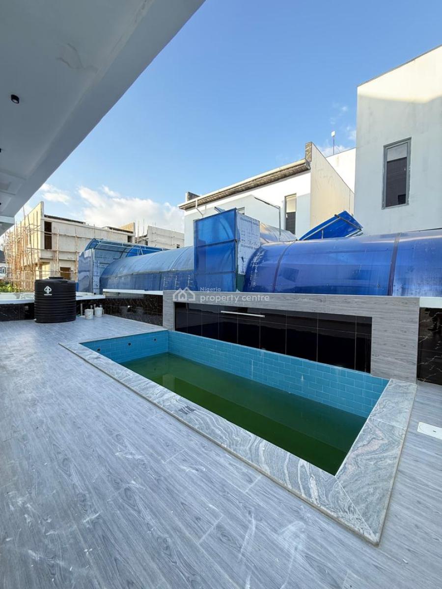 5 Bedroom Fully Detached Duplex with Swimming Pool, Bq, Cinema, Roof, Lekki County, Ikota, Lekki, Lagos, Detached Duplex for Sale