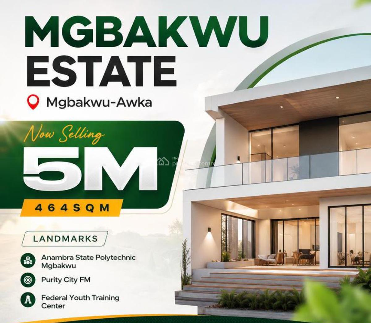 Mixed Use Land, *mgbakwu Estate*, Awka, Anambra, Mixed-use Land for Sale
