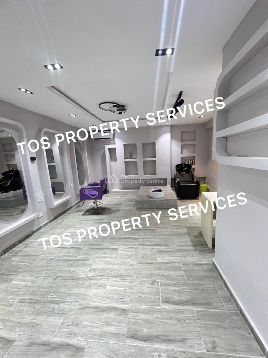 Beautifully Furnished Salon Space, Lekki Phase 1, Lekki Phase 1, Lekki, Lagos, Warehouse for Rent