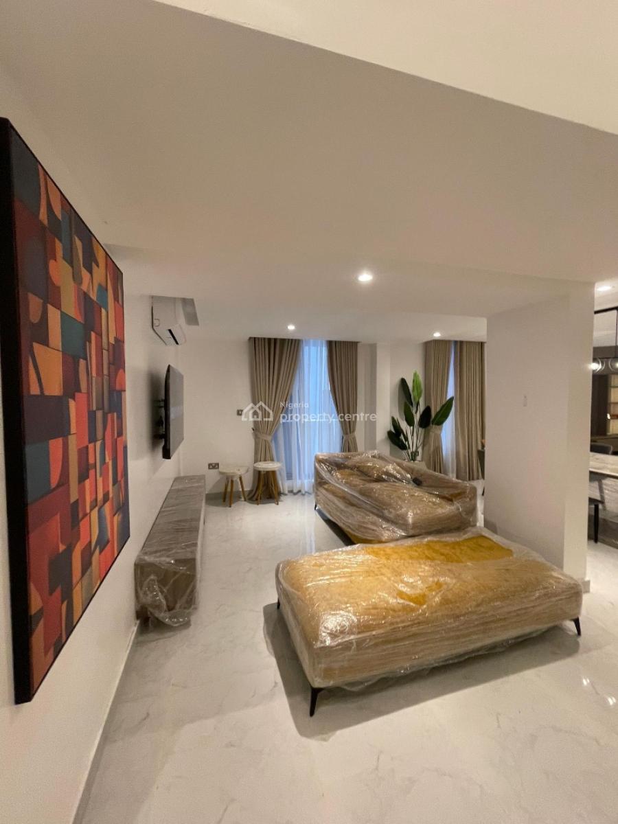 Furnished 4 Bedroom Penthouse with 3 Balconies, Open Terrace, Bq, Close Proximity to Zenith Bank Hq, Victoria Island (vi), Lagos, Flat / Apartment for Rent