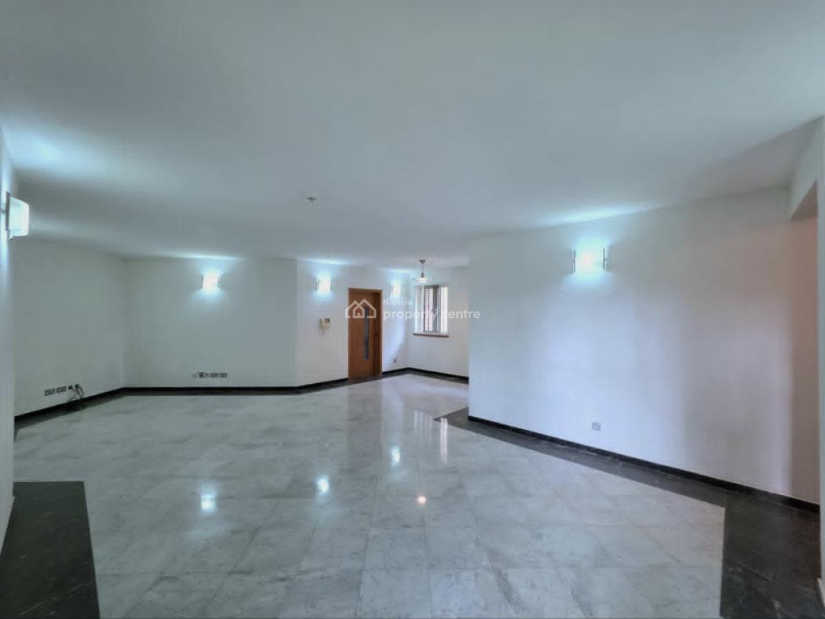 a Well-built Built Spacious & Serviced 3-bedroom Flat, Maitama District, Abuja, Flat / Apartment for Rent