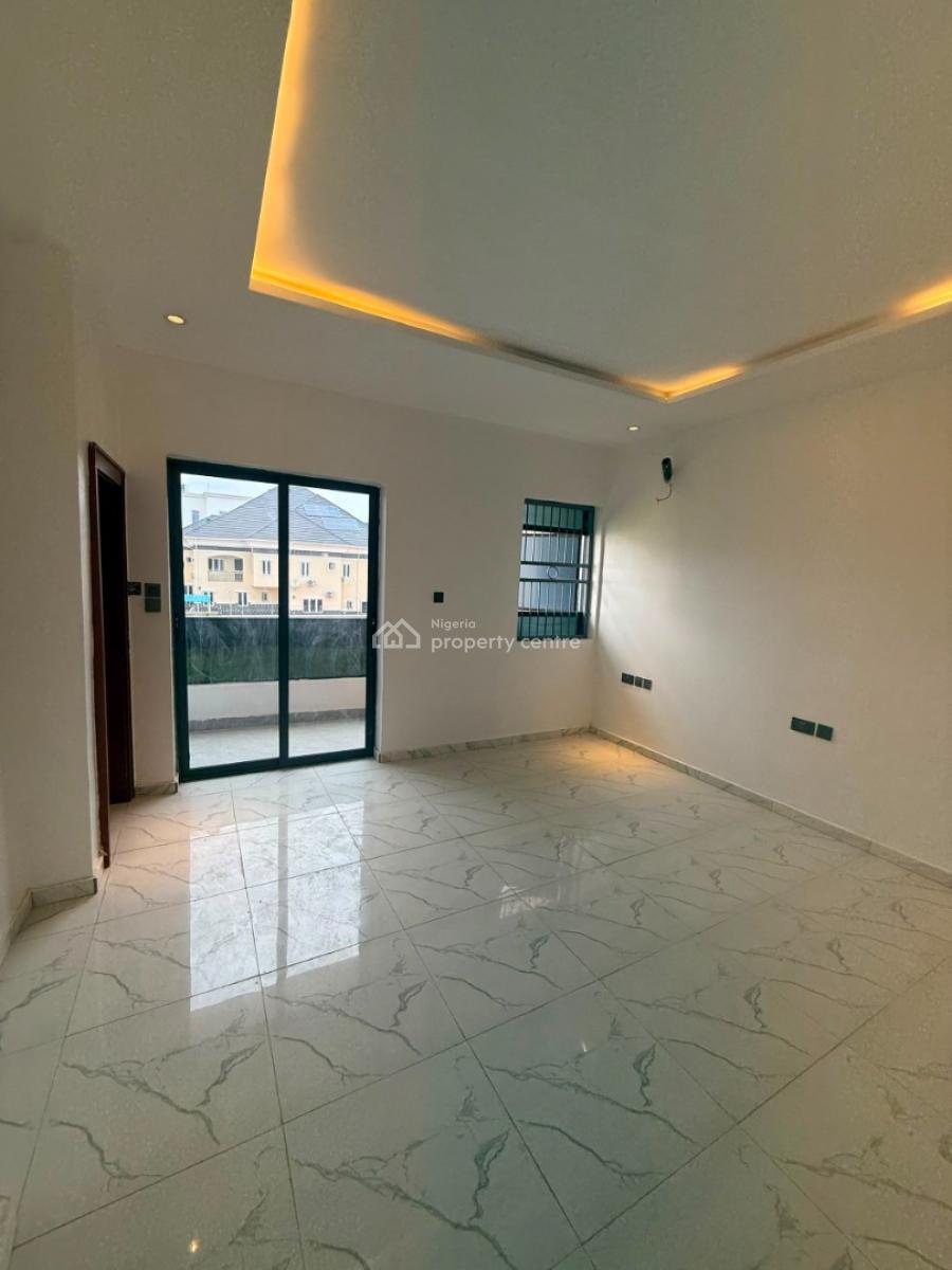 a Newly Built 4 Bedrooms Terrace Dublex with 2 Living Rooms & Bq, Guzape, Guzape District, Abuja, Terraced Duplex for Rent