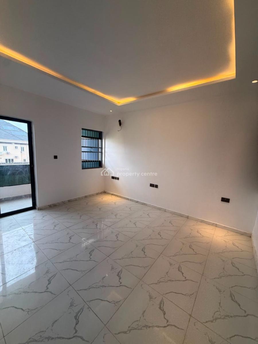 a Newly Built 4 Bedrooms Terrace Dublex with 2 Living Rooms & Bq, Guzape, Guzape District, Abuja, Terraced Duplex for Rent