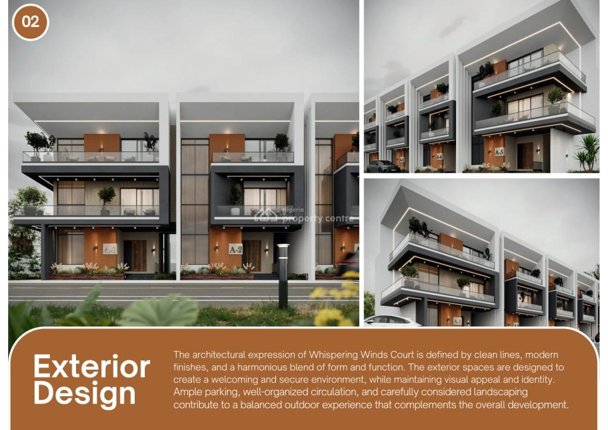 Luxury 4-bedroom Terrace Duplexes with Bq  Gaduwa By Gaat School  Own, By Gaat International School, Gaduwa, Abuja, Residential Land for Sale