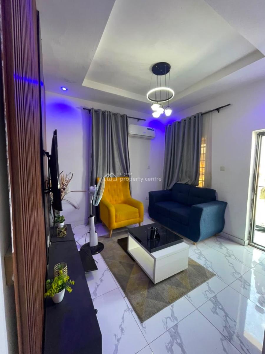 Luxury 1bed with 24hrs Light(solar) Upstairs in Scrd Est, Thera Anex, Ajah, Lagos, Mini Flat (room and Parlour) for Rent