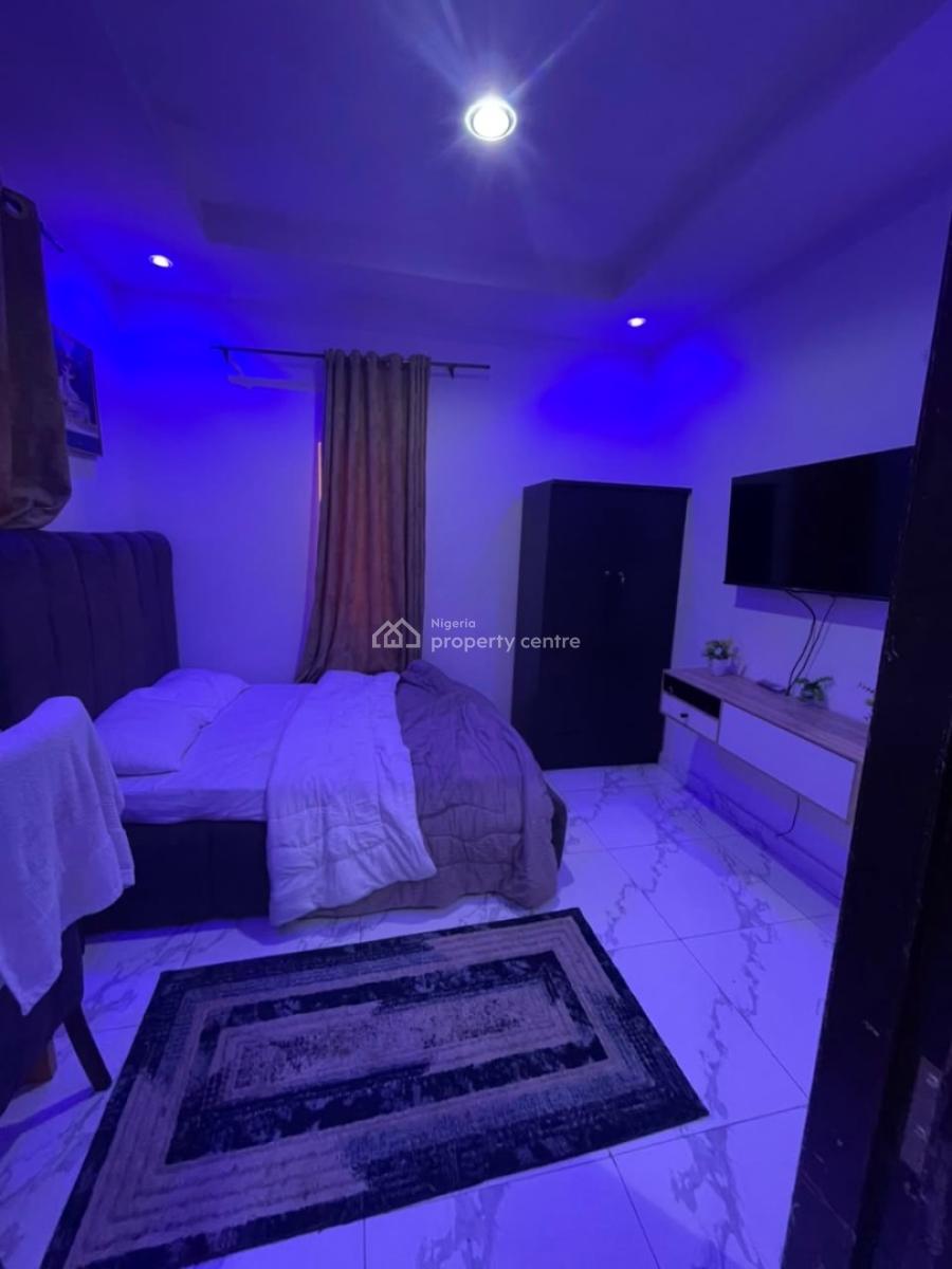 Luxury 1bed with 24hrs Light(solar) Upstairs in Scrd Est, Thera Anex, Ajah, Lagos, Mini Flat (room and Parlour) for Rent