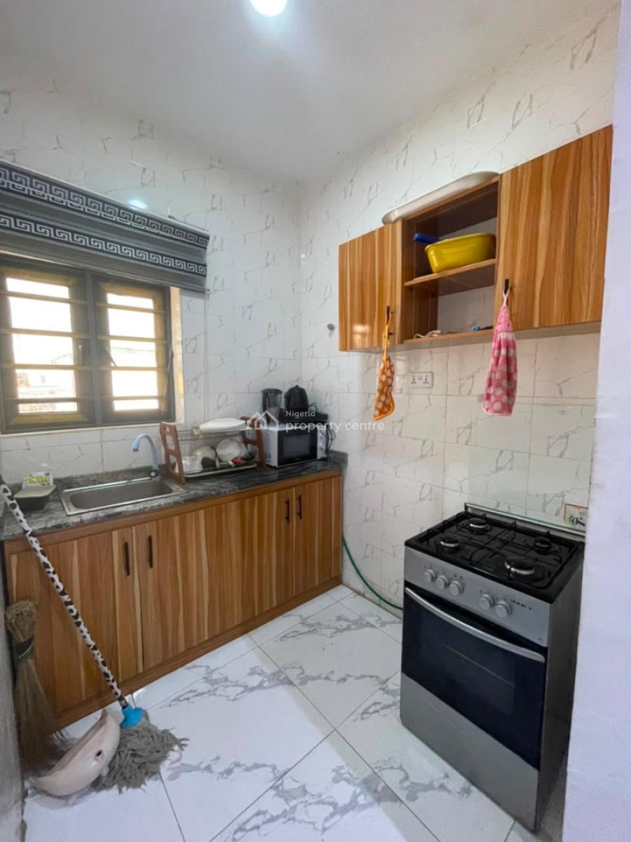 Luxury 1bed with 24hrs Light(solar) Upstairs in Scrd Est, Thera Anex, Ajah, Lagos, Mini Flat (room and Parlour) for Rent