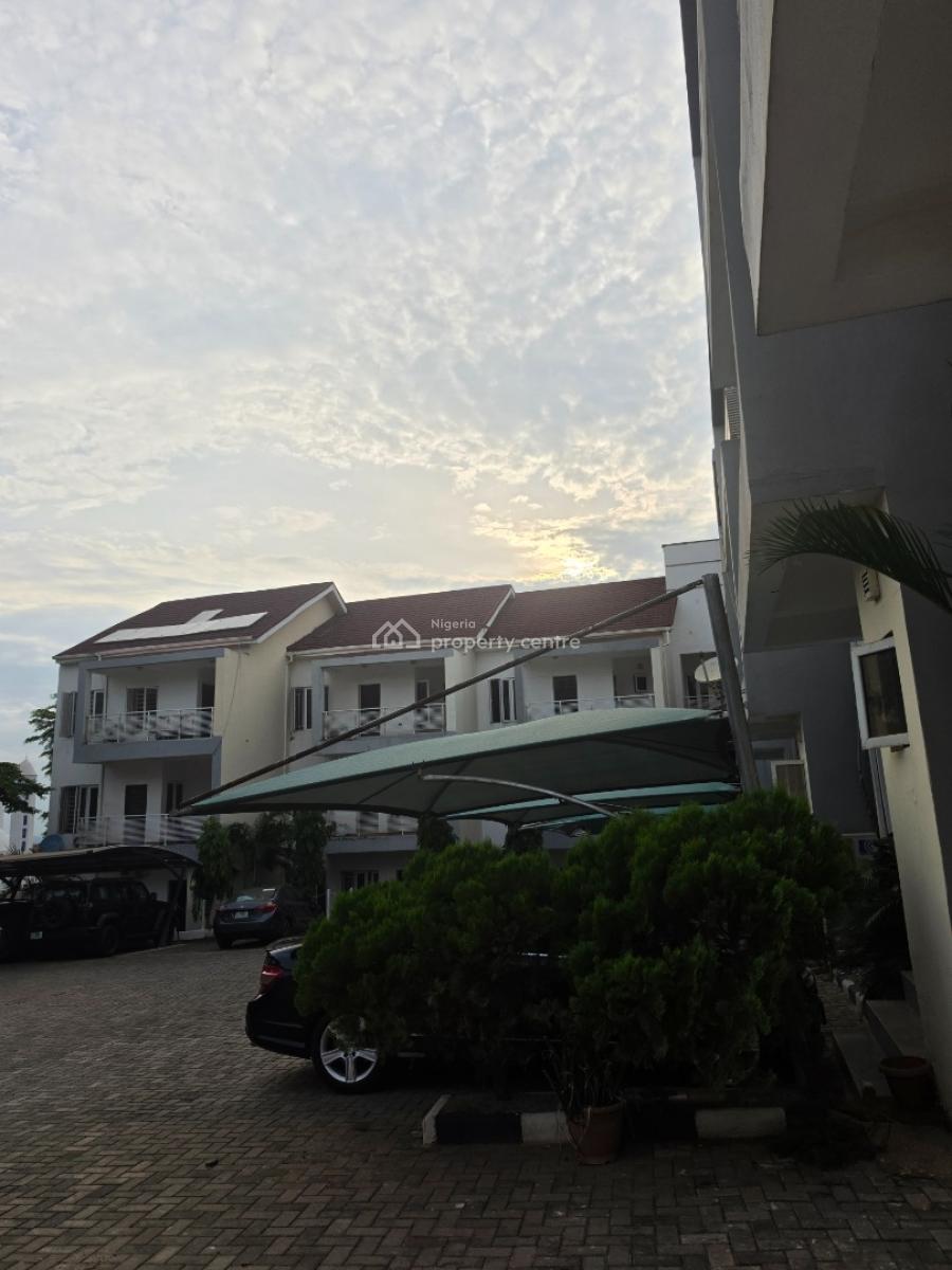 4-bedroom Terrace Duplex with Bq --spacious, Modern 4 Bedroom Duplex, Guzape District, Abuja, Terraced Duplex for Rent