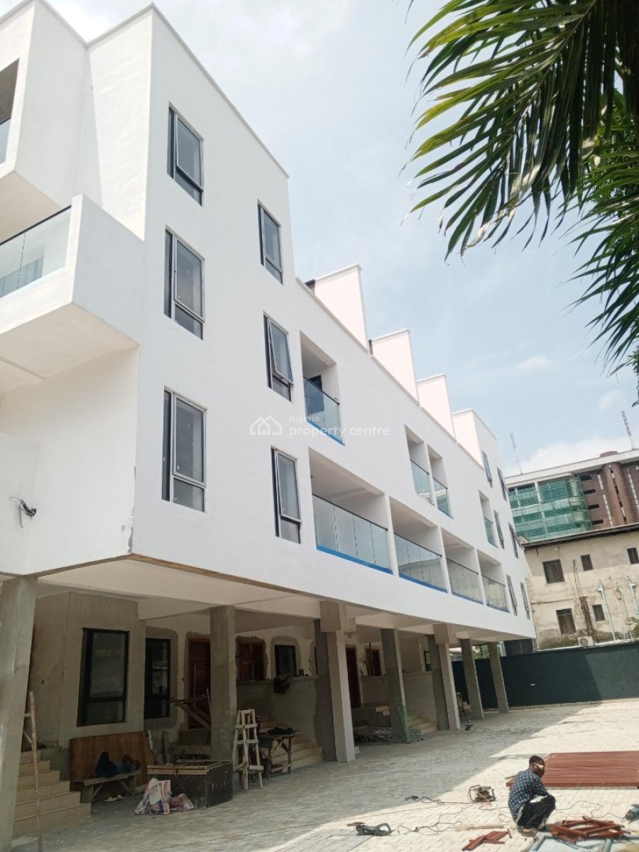 Newly Built 4 Unit of 4 Bedroom Terrace Duplex with Bq, Victoria Island (vi), Lagos, Terraced Duplex for Rent