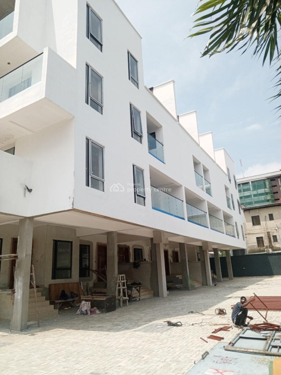 Newly Built 4 Bedroom Terrace Duplex with Bq, Victoria Island (vi), Lagos, Terraced Duplex for Sale