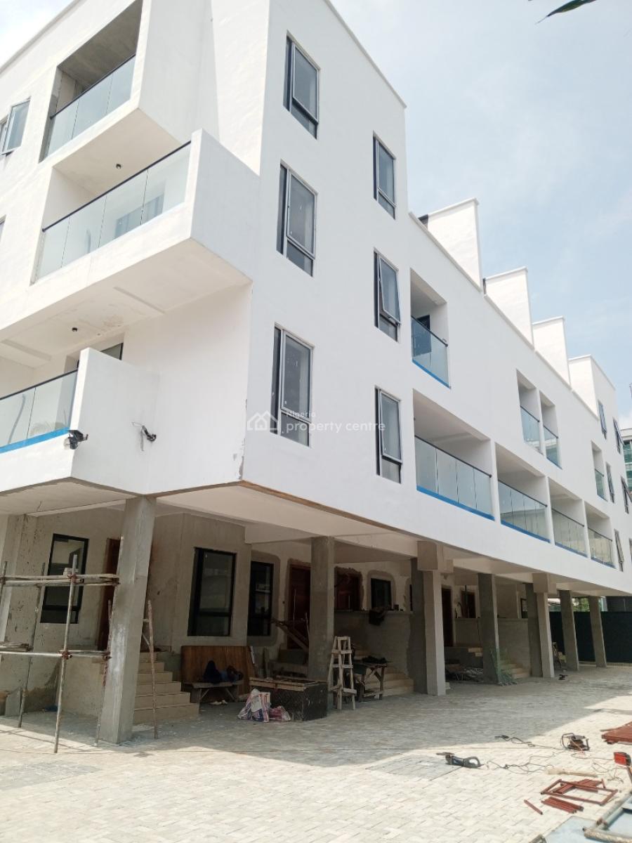 Newly Built 4 Bedroom Terrace Duplex with Bq, Victoria Island (vi), Lagos, Terraced Duplex for Sale
