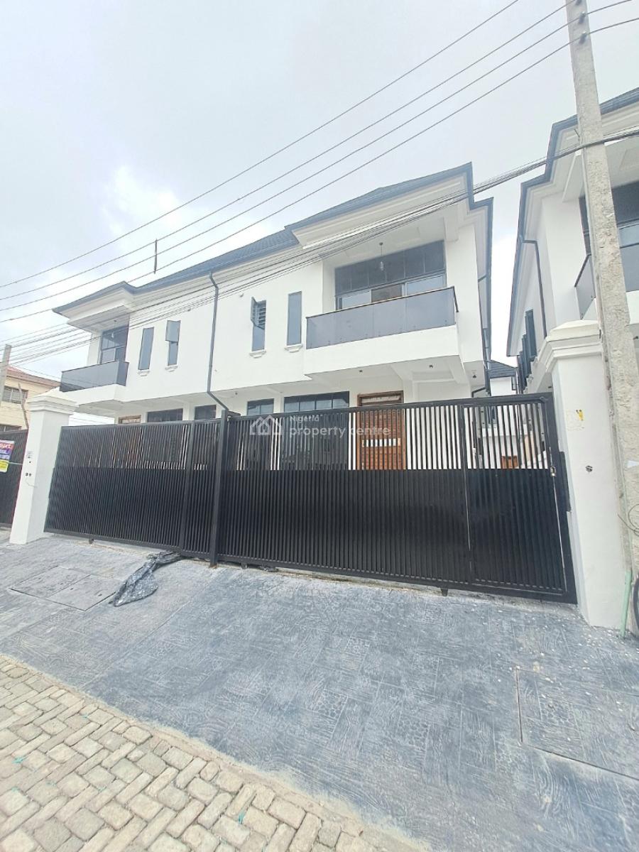 Newly Built 4 Bedroom Semi Detached with Bq in a Serene Environment, By Chicken Republic, Agungi, Lekki, Lagos, Semi-detached Duplex for Rent