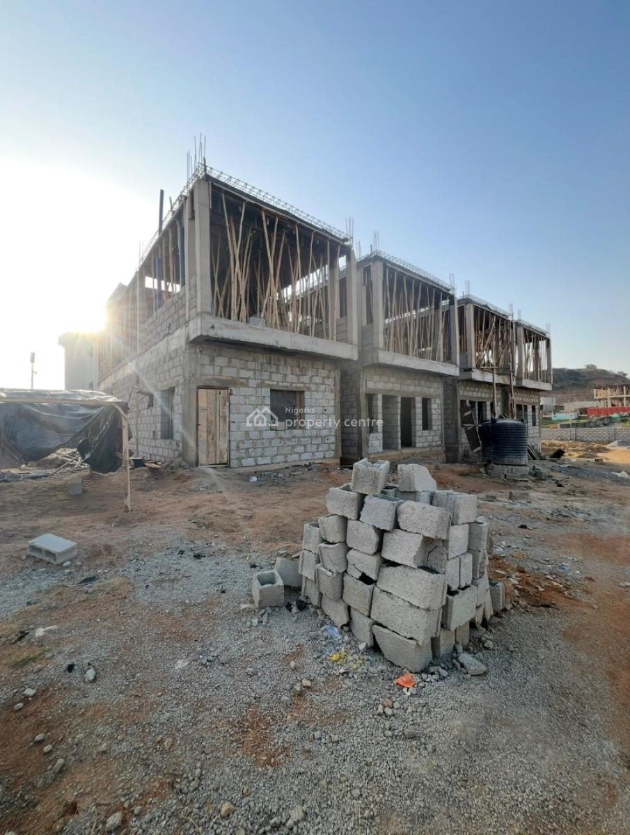 4 Bedroom Townhouse with En-suite Bq, Katampe, Abuja, Terraced Duplex for Sale